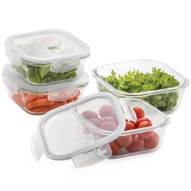 4x glass food containers - EACONG4P | Electrolux Malaysia