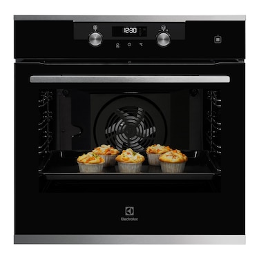 60cm UltimateTaste 500 built-in pyrolytic oven with 72L capacity