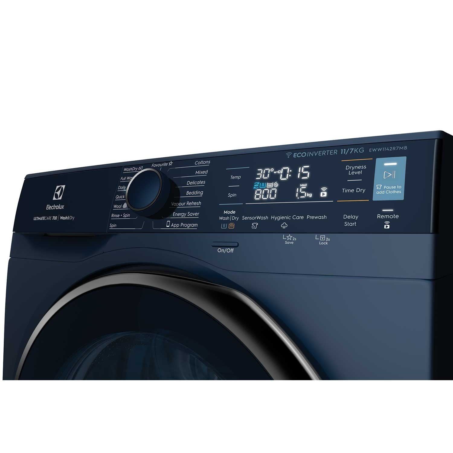 11kg/7kg Washer Dryer - EWW1142R7MB | Electrolux Malaysia