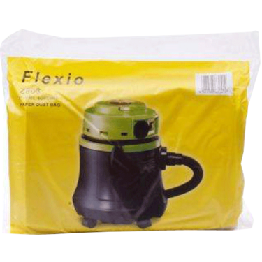 Flexio paper dust bag with micro filter