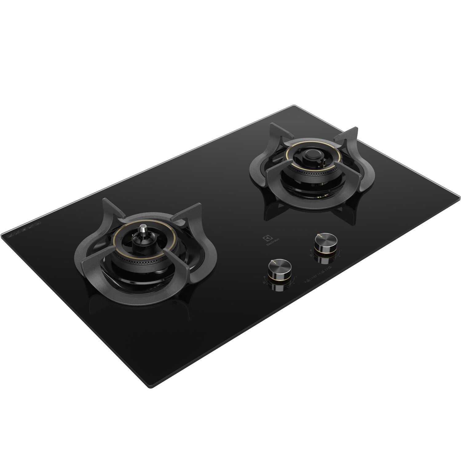 80cm gas stove with 2 cooking zones - EHG8238BC | Electrolux Malaysia