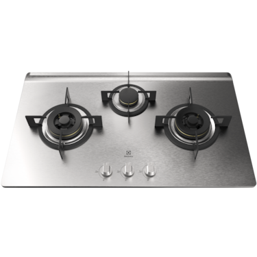 86cm UltimateTaste 300 built-in gas hob with 3 cooking zones