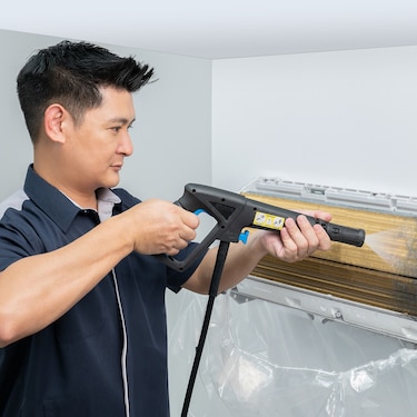 Basic In-home cleaning for air conditioner